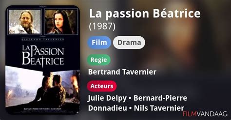 La Passion Béatrice Film 1987 Filmvandaagnl