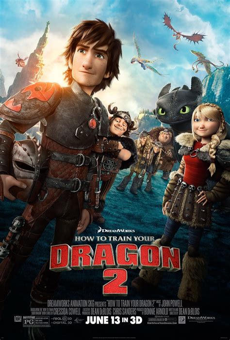 How To Train Your Dragon 2 Poster Heyuguys