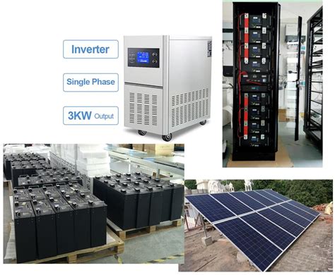 Off Grid Solar System In Lebanon 80kwh Lithium Battery With 3kw Hybrid