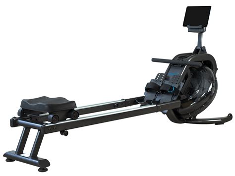 Echanfit Rowing Machine With Water Resistance Exercise Rowers 400 Lb