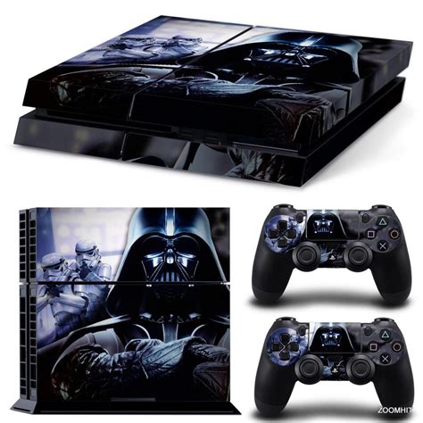 Ps4 Playstation 4 Console Skin Decal Sticker Star Wars Darth Vader
