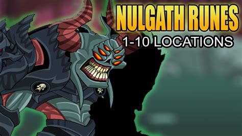 Aqw All Nulgath Rune Locations How To Get Nulgath Runes 1 10