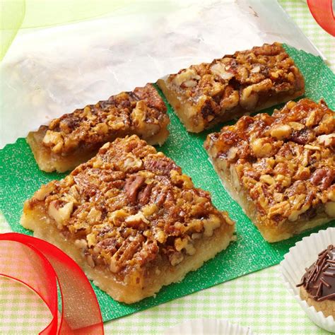 Favorite Pecan Pie Bars Recipe Taste Of Home