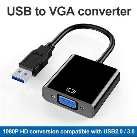 Usb 30 To Vga Multi Display Adapter Converter External Video Graphic