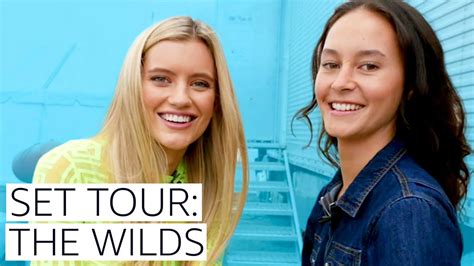The Wilds Actors Give A Set Tour Prime Video Youtube