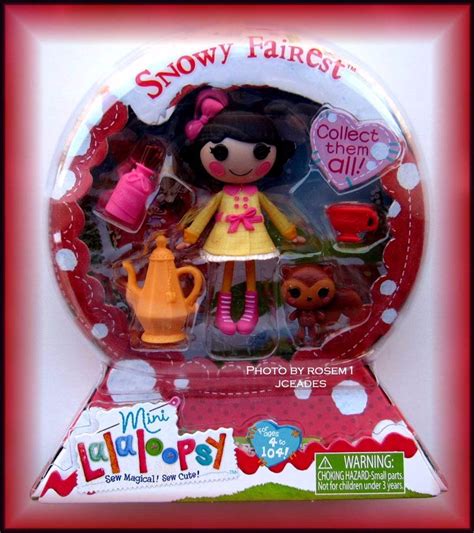 Lalaloopsy Mini Doll Snowy Fairest 2 Series 10 Christmas Snow Globe