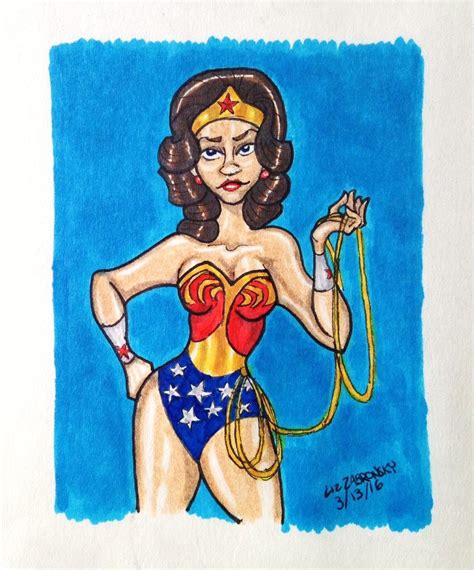 Lizzy Chrome Wonder Woman