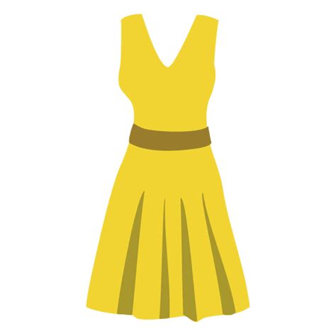 Yellow Womens Cloth Transparent Png And Svg Vector