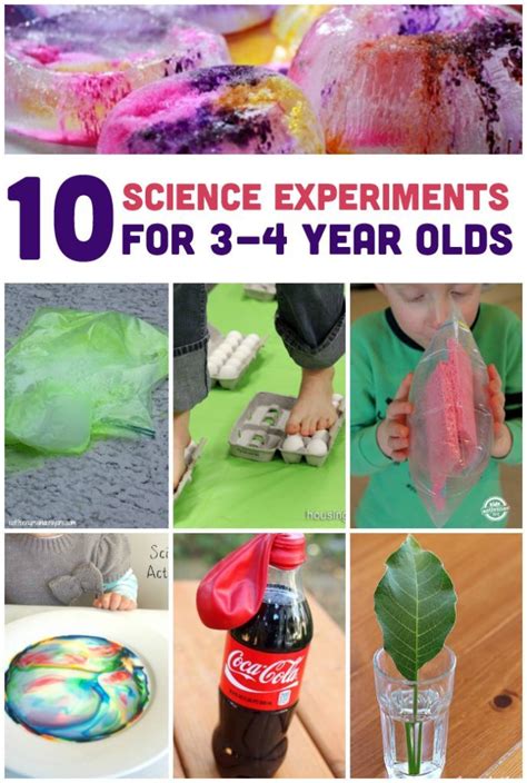 10 Simple Science Experiments For 3 4 Year Olds Love And Marriage