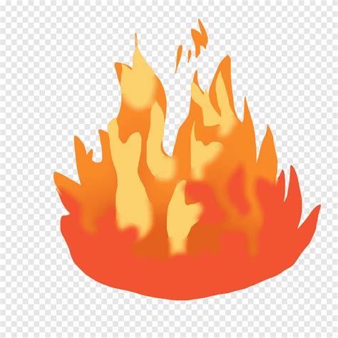 Animasi Api Api Leaf Orange Png Pngegg
