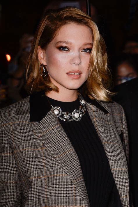 Collection by yuuuuu • last updated 5 weeks ago. Lea Seydoux at Louis Vuitton Fashion Show in Paris 10/02/2018