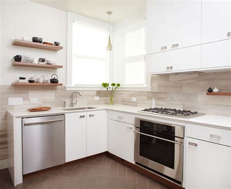 Small kitchens with white cabinets can help your space look bigger, and brighter, which can enhance the entire atmosphere of your room. Small Space Kitchen Ideas | Kitchen Magazine