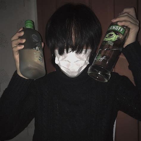 35 Ideas For Aesthetic Anime Boy Drinking Alcohol Ring