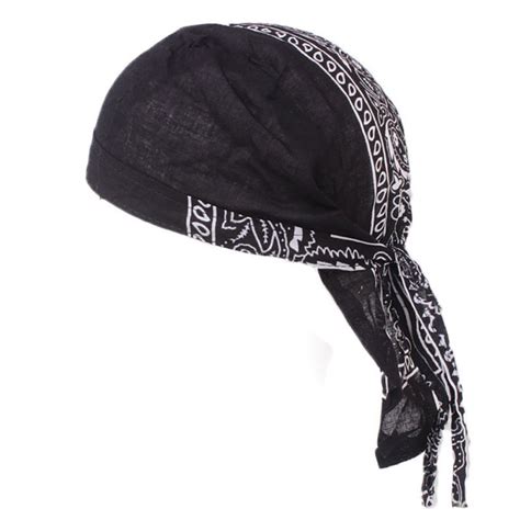 Kozart Dew Rag Skull Cap Beanie For Men Pirate Hat Bandana And Motorcycle Head Wrap