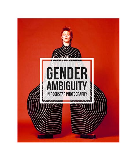 Gender Ambiguity In Rockstar Photography On Behance