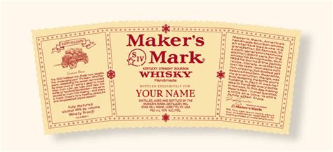 How To Make A Custom Makers Mark Label Chasing Neat
