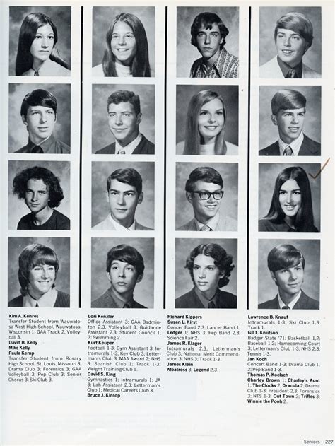 1972 Brookfield Central High School Yearbook Page 227