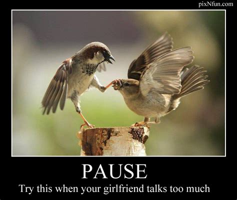 Funny Images Imthy Try This When Your Girlfriend Talks Too Much