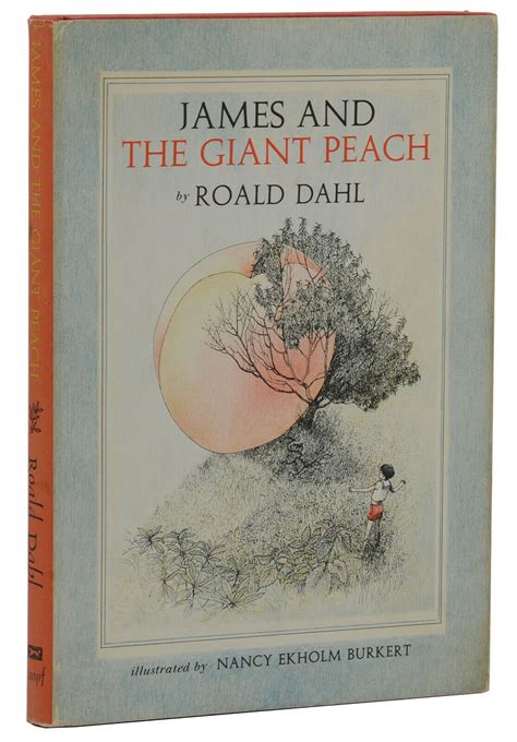 James And The Giant Peach By Dahl Roald Near Fine Hardcover 1961