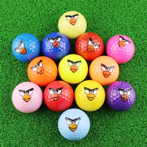 Golf Ball Emoji Faces Novelty Fun Golf Balls Lovely Face Pattern Golf