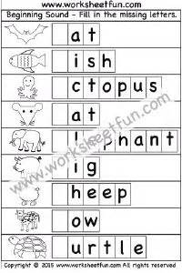 kindergarten worksheets images  pinterest  printable