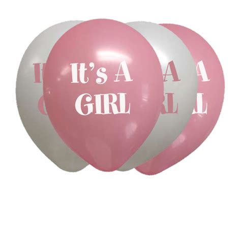 Promotional Its A Girl Balloon Assortment Customized Its A Girl Balloon Assortment