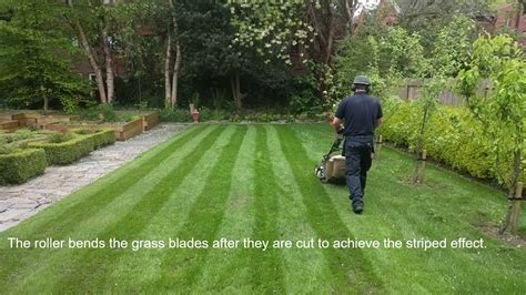 How To Get Amazing Stripes In Your Lawn Easy Youtube