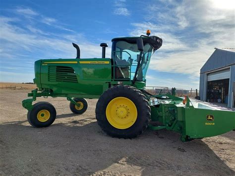 John Deere W Self Propelled Windrowers And Swather