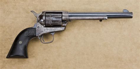 Colt Saa Revolver 44 40 Cal 7 12 Barrel Blue And Case Hardened