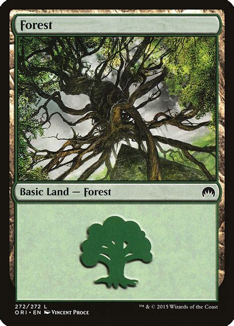 Forest 272 Magic Origins Magic The Gathering