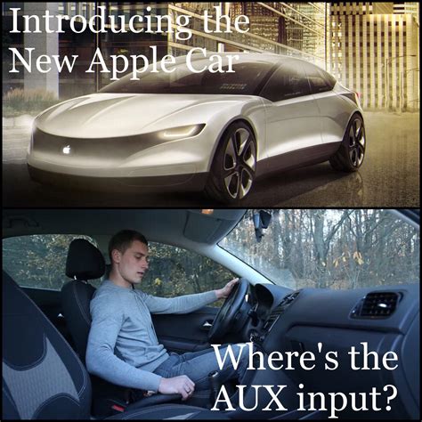 Unique car meme stickers designed and sold by artists. Introducing the New Apple Car! : memes
