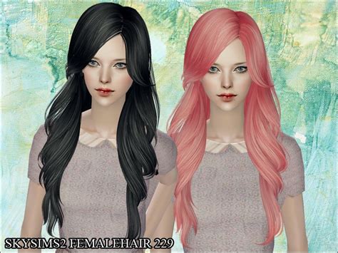 Skysims Hair 229 Found In Tsr Category Sims 2 Downloads Womens