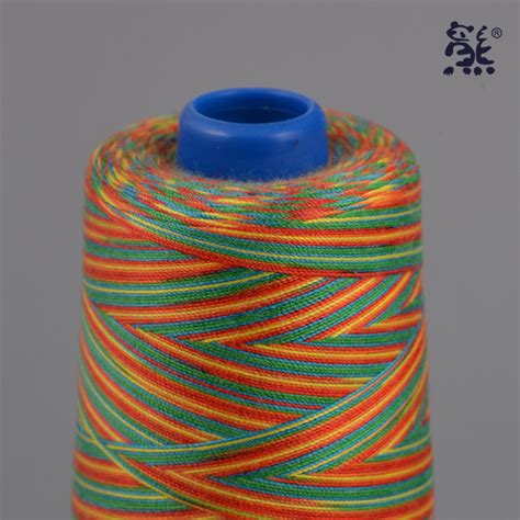 Rainbow Thread Embroiderymulti Color Sewing Thread Buy Rainbow