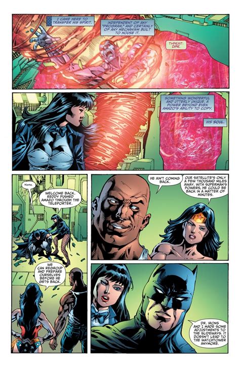 Wonder Woman VS Amazo Justice League Of America Vol Comicnewbies