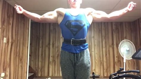 Crazy 16yo Bodybuilder Flexing Huge Muscle Youtube