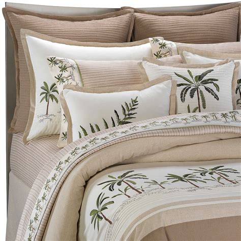 Discover the best palm tree bedding and palm leaf comforter sets. Croscill® Fiji Comforter Set | Comforter, Bedrooms and Patios
