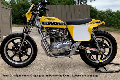 Yamaha Street Trackers On Vintage Flat Trackers Pages