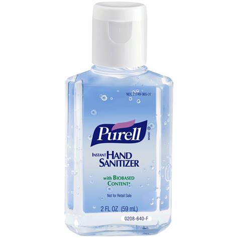 Purell Advanced Oz Gel Instant Hand Sanitizer With Biobased Content Case