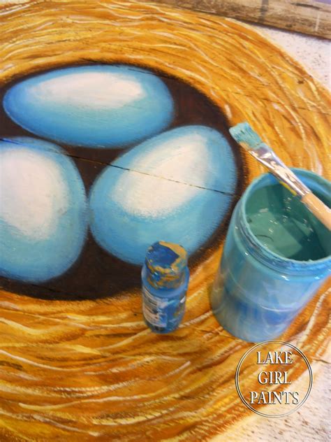 Lake Girl Paints Painting Tips For Nest And Egg Art