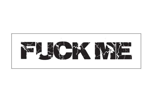 Fuck Me Naughty Temporary Black Tattoo Etsy