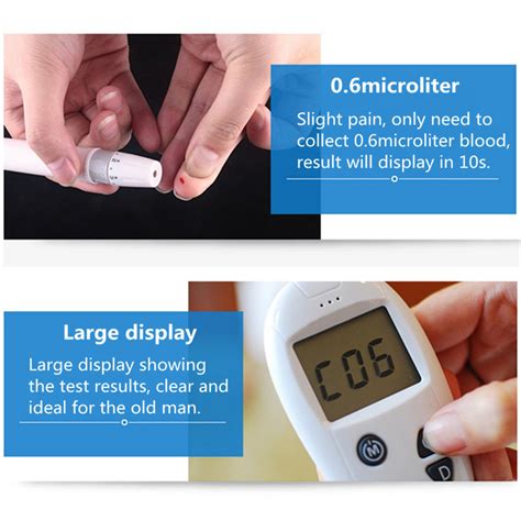 Home testing method has become very common today. Sanuo Blood Glucose Monitor Test Sugar Meter Diabetic ...