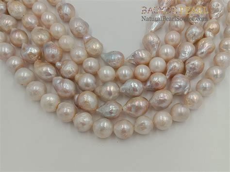 16 Inch 12 14 Mm Baroque Pearls Loose Pearls Wholesale Freshwater