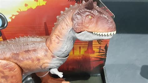 All New Mattel Carnotaurus Control And Conquer Jurassic World Youtube