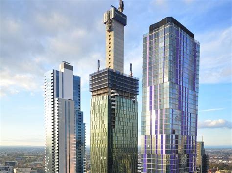 Victoria One Becomes The Tallest Structure In Melbournes Cbd