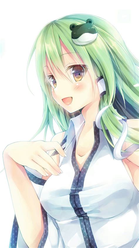 Green Hair Anime Girl Iphone 6 6 Plus And Iphone 54