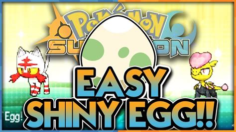 Easy Shiny Eggs New Shiny Method In Pokemon Sun And Moon How To Get