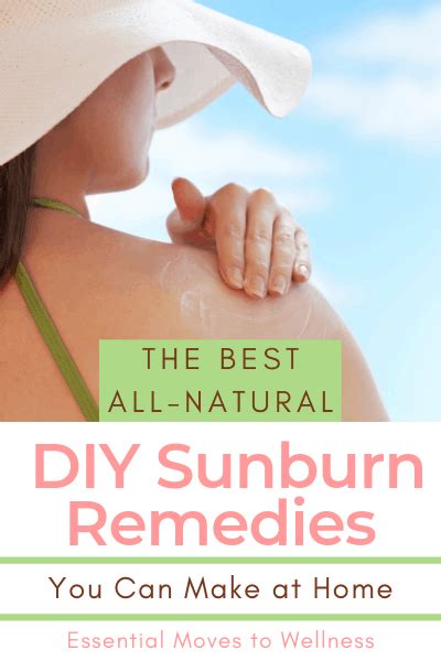 Sunburn Remedies That Are Effective Easy And All Natural Heal Sunburn