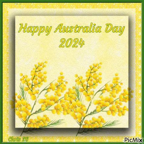 Happy Australia Day 2024 26th January  Animé Gratuit Picmix