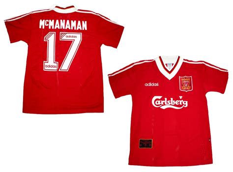 Als liverpool fan brauchst unbedingt das neue liverpool trikot. Adidas FC Liverpool Trikot 17 Steve McManaman 1995/96 ...