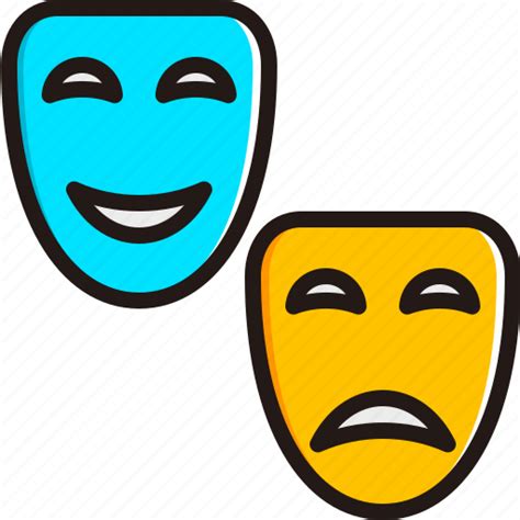 Happy Mask Over Sad Face Emoji